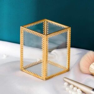 pot de rangement pinceau maquillage en verre 578079
